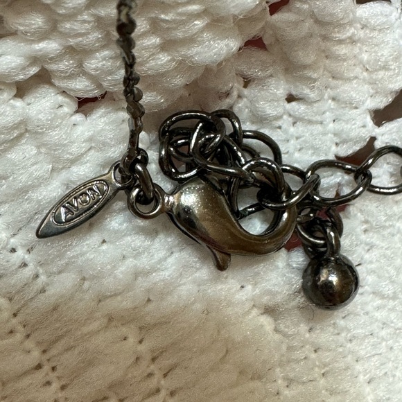 Avon 2008 Clear Chevron Two Piece Set - Picture 4 of 6